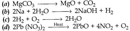 MCQ Questions for Class 10 Science Chemical Reactions and Equations with Answers 1
