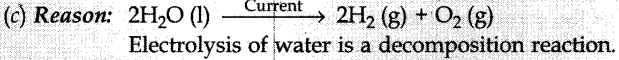 MCQ Questions for Class 10 Science Chemical Reactions and Equations with Answers 3