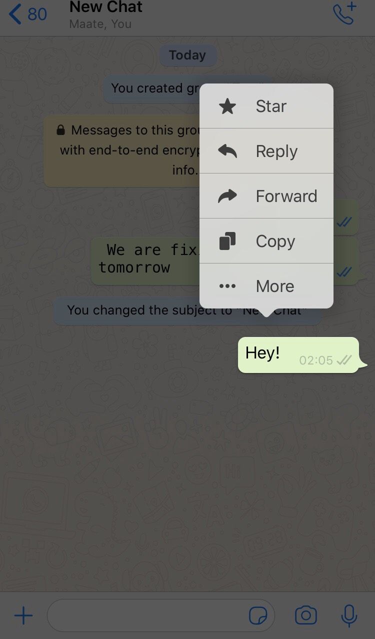 Bookmark Important Messages