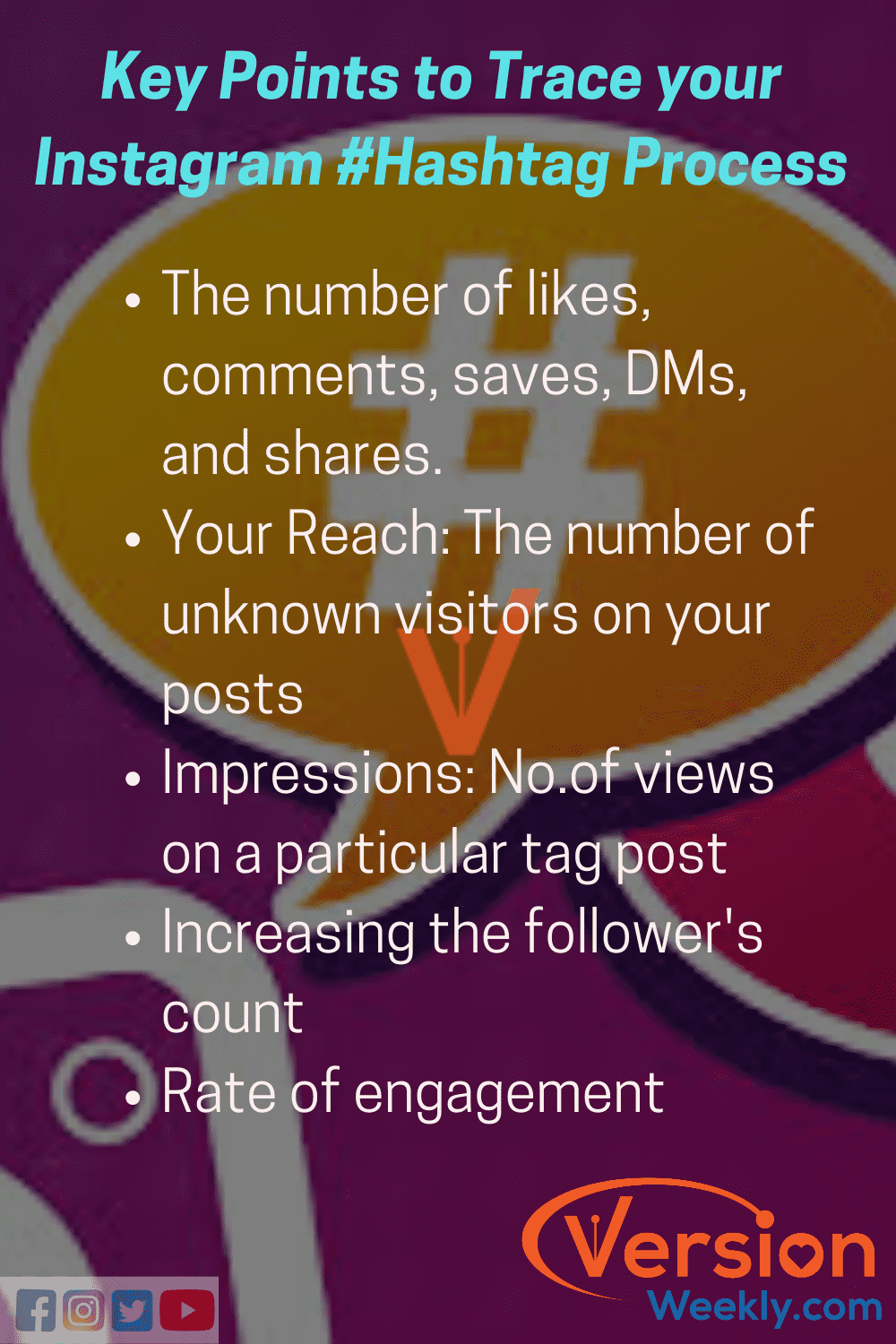 Key points to Measure your IG Hashtags
