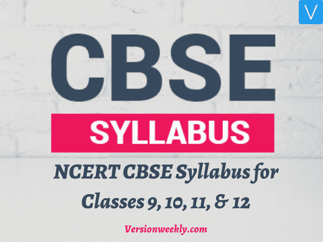 CBSE Syllabus 2020-2021