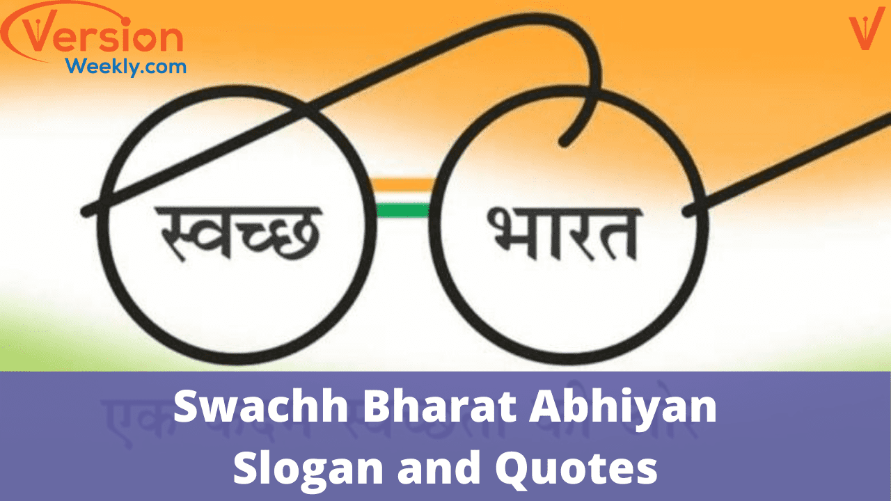 Swachh Bharat Abhiyan Slogan and Quotes