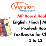 MP Board Books in English, Hindi Madhya Pradesh Board Textbooks for Classes 1 to 12